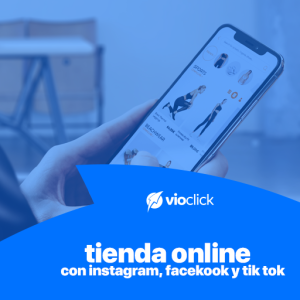 Tienda en Instagram, Facebook y TikTok